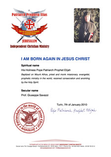 Certificato Ecclesiastico